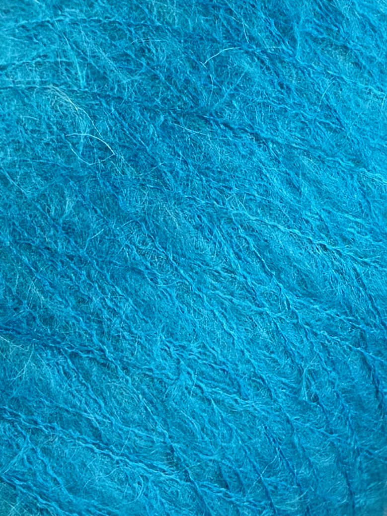 Outlet – Filato alpaca con acrilico col. Blu turchese